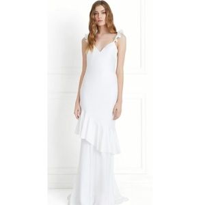 Rachel Zoe Nicolina Duchess Crepe Gown